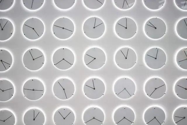 Multiple clocks by Donald Wu