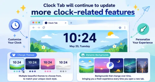MyClockTab 2.0 preview